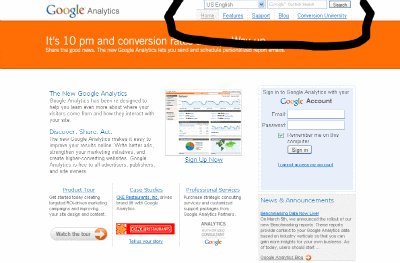 Google Analytics with Search box Google Analytics with Search box
